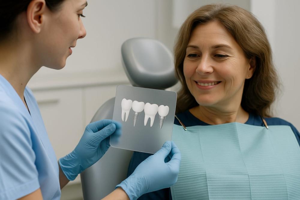 Нейлоновый частично-съемный протез