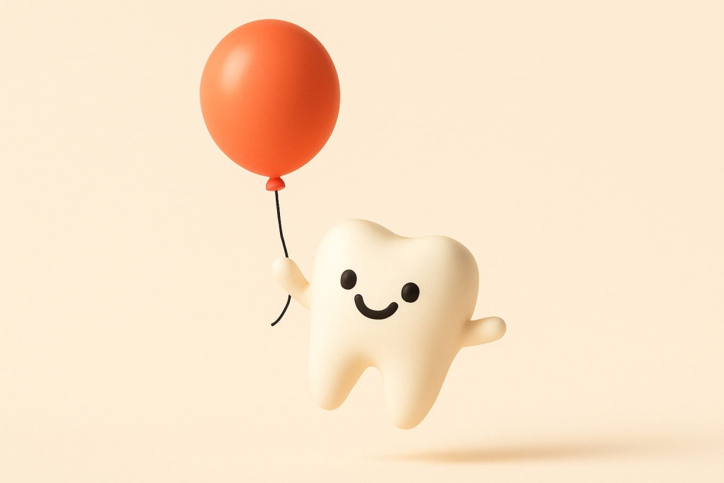 Как вырвать молочный зуб без боли