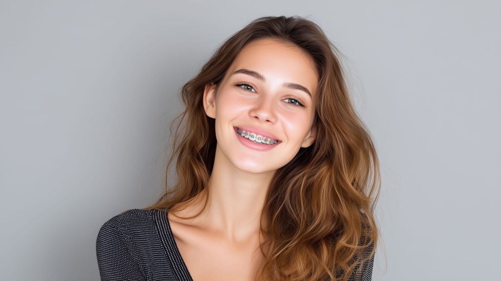 Кариес при брекетах