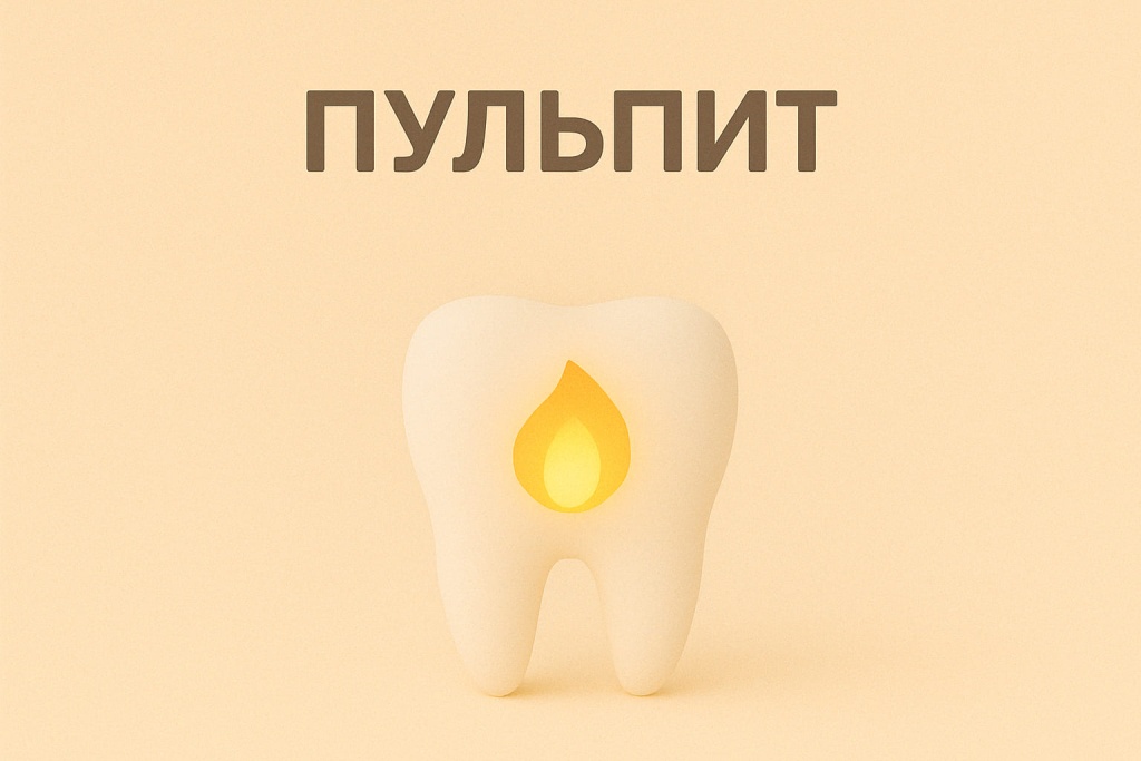 Пульпит молочного зуба
